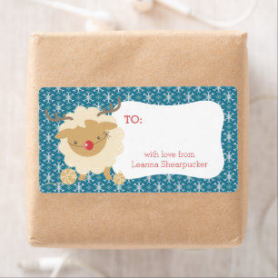 Schafrinder-Geweihe Stricken Weihnachten Weihnacht