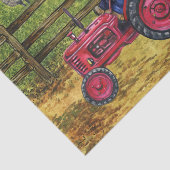 Schafs-Bauer-Landschaftsbild Seidenpapier (Ausschnitt)