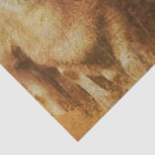 Schafschnupfen Seidenpapier (Detail)