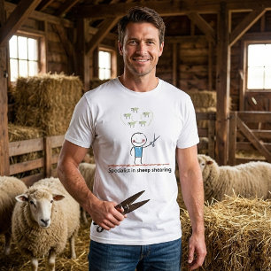 Schafschur-Spezialist Herren T-Shirt