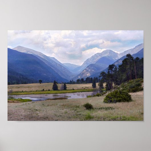 Schafsee, Rocky Mountain National Park, Colorado Poster (Vorne)