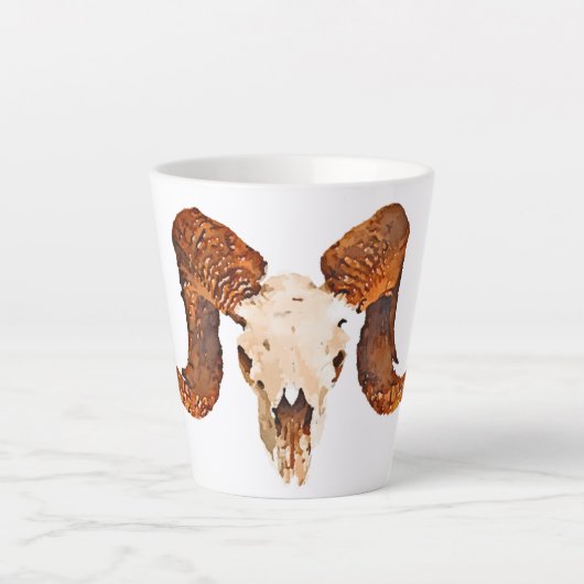 Schafsfleck-Tasse Milchtasse (Vorderseite)