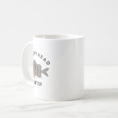 Schafshead-Jäger-Angeln Kaffeetasse (Vorderseite Links)