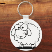 Schafskette Schlüsselanhänger (Vorderseite)