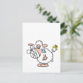 Schafskrankheit Postkarte (Stehend Vorderseite)