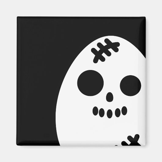 Schafskull - Halloween Magnet (Vorne)