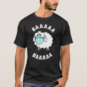Schafsmaske BAAAAA T-Shirt (Vorderseite)