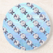 Schafsmuster Getränkeuntersetzer (Vorne)