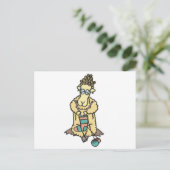 Schafspinken Postkarte (Stehend Vorderseite)