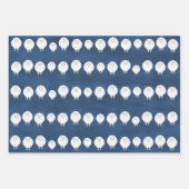 Schafspropp-Blätter zählen Geschenkpapier Set (Vorderseite 2)