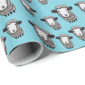 Schafspulpapier Geschenkpapier (Rolleneckpunkt)