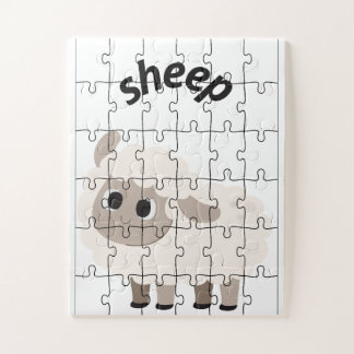 Schafspuzzle Puzzle