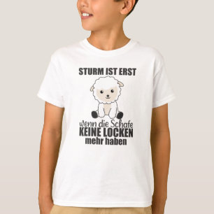 Schafsturm Norddeutschland Nordseeküste T-Shirt