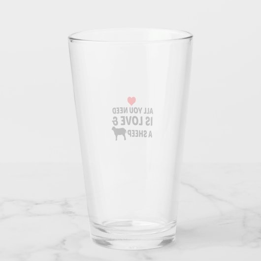 SCHAFT UND LIEBE GLAS (Rückseite)