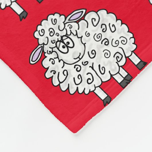 Schaftleder Fleecedecke (Ecke)