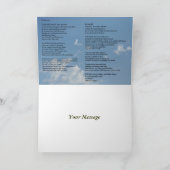 Schafweide auf einer Mountain UK Peaks Desiderata  Karte (Innenseite)