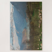 Schafweiden an der bosnischen Grenze Puzzle (Vertikal)