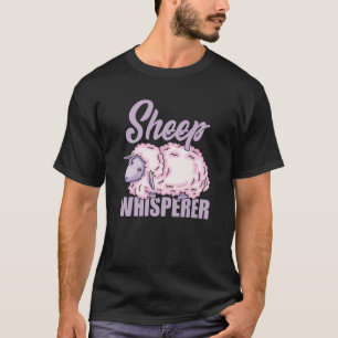 Schafweisser Bauer Rancher Schafe 4 T-Shirt