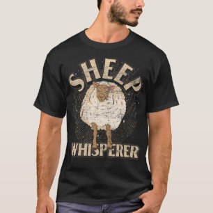 Schafweisser Farm Tier Lover Bauer Funny She T-Shirt
