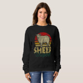 Schafweissperer Flock Herde Bauer Homestead Sweatshirt (Vorne ganz)