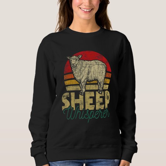 Schafweissperer Flock Herde Bauer Homestead Sweatshirt (Vorderseite)