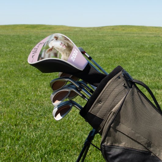 Schafzunge Golf Headcover (In SItu)