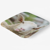 Schafzunge Pappteller (Gewinkelt)