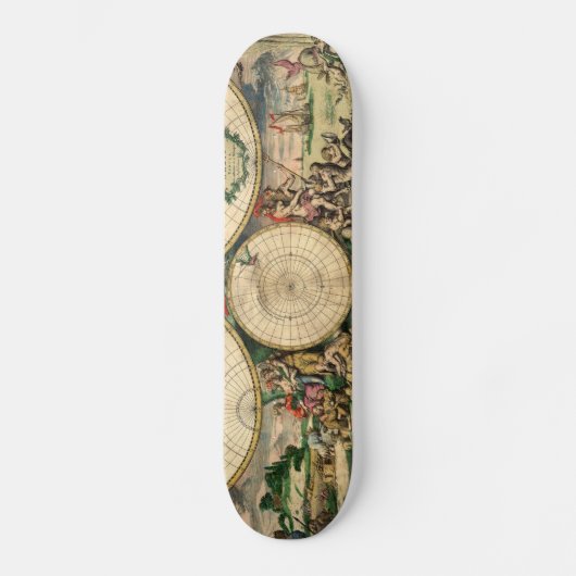 Schagen Welt (3/3 - Unterseite) Skateboard (Vorderseite)