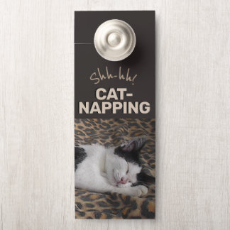 Schah! Cat Napping Türanhänger