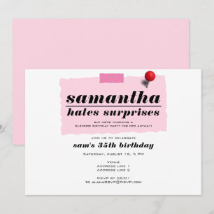Schah! HaselÜberraschungen Moderne Funny Birthday Einladung