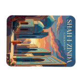 Schah-i-Sinda Usbekistan Magnet (Horizontal)