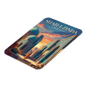 Schah-i-Sinda Usbekistan Magnet (Linke Seite)