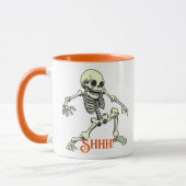 Schah! Skeletton-Tasse - Spaß und Sneaky Halloween Tasse (Links)