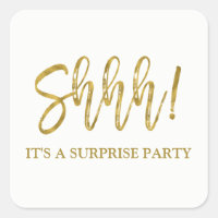 Schah! Überraschung Geburtstagsparty