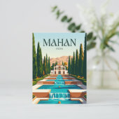 Schahzadeh-Garten Iran Postkarte (Stehend Vorderseite)