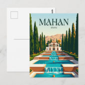 Schahzadeh-Garten Iran Postkarte (Vorne/Hinten)