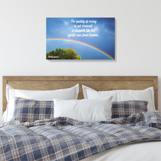 SCHAKESPEARE QUOTE Leinwand (Insitu (Schlafzimmer))
