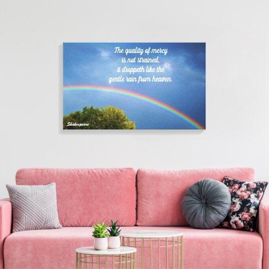 SCHAKESPEARE QUOTE Leinwand (Insitu (Wohnzimmer))