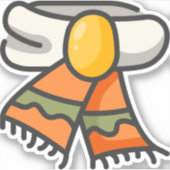 Schal Aufkleber (Vorderseite)