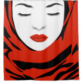 Schal Duschvorhang (Vorderseite)