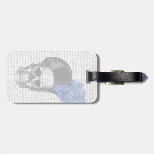 Schäl mit Blue Hat Gepäckanhänger (Rückseite horizontal)