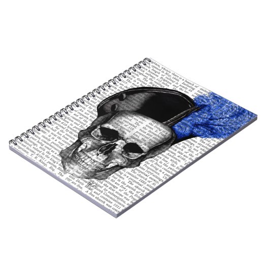 Schäl mit Blue Hat Notizblock (Linke Seite)