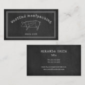 Schälbrett Visitenkarte (Vorne/Hinten)