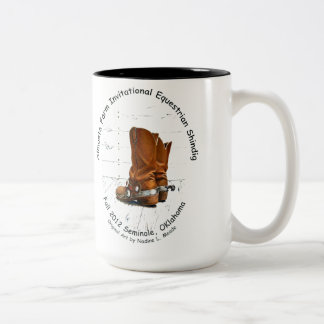 Schale, Almosta Bauernhof-Fahrfall 2012 Zweifarbige Tasse