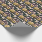 Schale auf Zaunpfosten Geschenkpapier (Ecke)