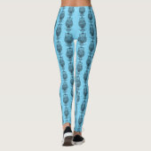Schale (blau) - Leggings (Rückseite)