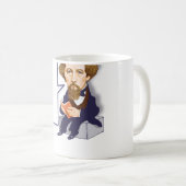 Schale Charles Dickens (1812 - 1870) Kaffeetasse (VorderseiteRechts)