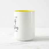 Schale der Ehrgeiz-Kaffee-Tasse Tasse (Zentrum)