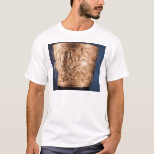 Schale, die Gefangennahme eines wilden Stiers T-Shirt