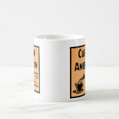 Schale Ehrgeiz lustig Kaffeetasse (Mittel)